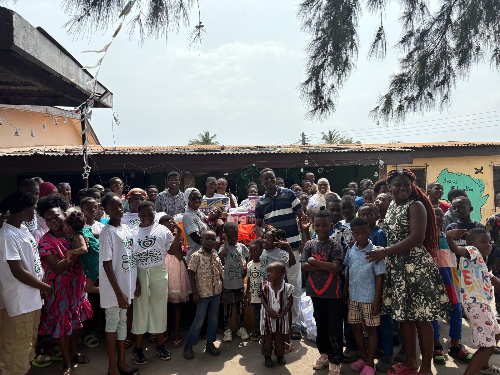Donation at Great Mission International Children's home
